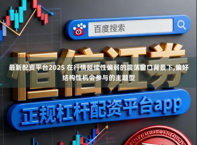 最新配资平台2025 在行情延续性偏弱的震荡窗口背景下，偏好结构性机会参与的主题型
