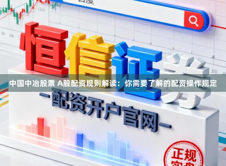中国中冶股票 A股配资规则解读：你需要了解的配资操作规定
