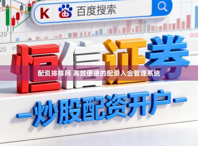 配资排排网 高效便捷的配资入金管理系统