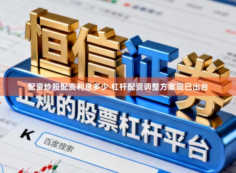 配资炒股配资利息多少 杠杆配资调整方案现已出台