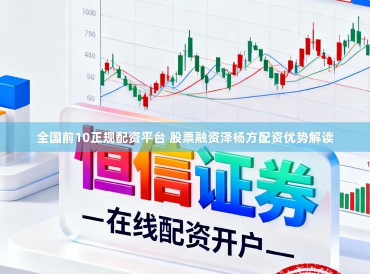 全国前10正规配资平台 股票融资泽杨方配资优势解读